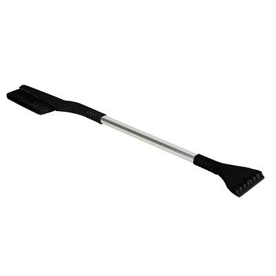 Ice scraper with snow bristle, telescopic handle (max. 88 cm)
