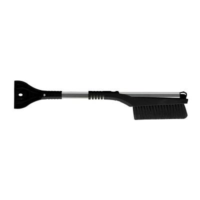 Ice scraper with snow bristle, telescopic handle (max. 88 cm)