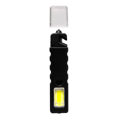 Emergency torch 4 COB LED, safety hammer, seat belt cutter