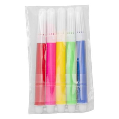 Drawstring bag for colouring, felt tip pens