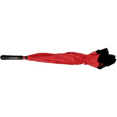 Reversible manual umbrella