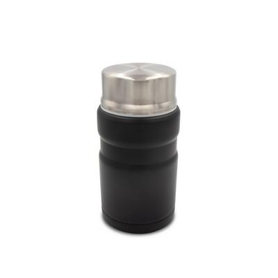 Thermo food container 650 ml with foldable spoon Air Gifts