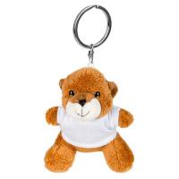 Plush teddy bear, keyring | Hazel