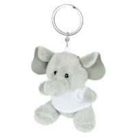 Plush elephant, keyring | Hugo