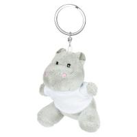 Plush hippo, keyring | Patsy