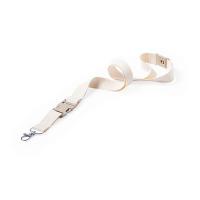 Cotton lanyard with safety catch