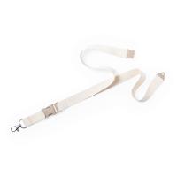 Cotton lanyard with safety catch