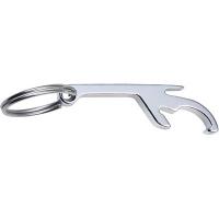 Keyring, bottle opener and can opener