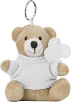 Keyring, plush teddy bear