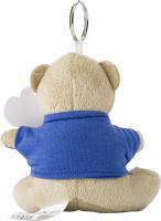 Keyring, plush teddy bear