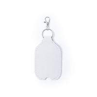 Keyring with pouch