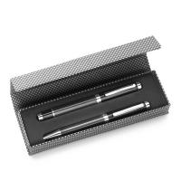 Writing set, ball pen and roller ball pen