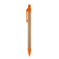 Recycled cardboard ball pen