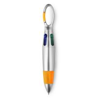 Ball pen with multicolour ink