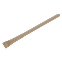 Ball pen made of rolled paper with cap