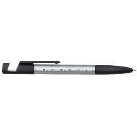 Multifunctional tool, ball pen, screen cleaner, ruler, phone stand, touch pen, screwdrivers