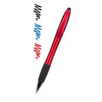 Ball pen, touch pen with multicolour ink