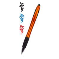 Ball pen, touch pen with multicolour ink