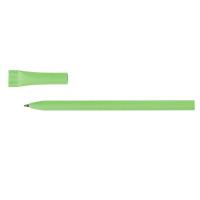 Ball pen made of rolled paper with cap