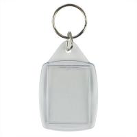 Keyring with place for paper insert