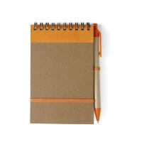 Notebook approx. A6 with ball pen