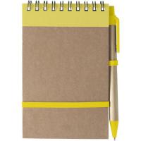 Notebook approx. A6 with ball pen