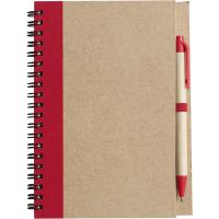 Notebook approx. A5 with ball pen