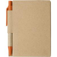 Notebook approx. A7 with ball pen