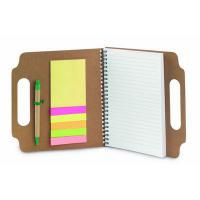 Conference folder approx. A5 with notebook, sticky notes and ball pen