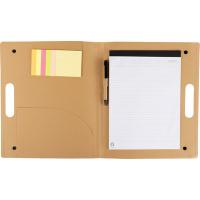 Conference folder, notebook approx. A4, ball pen, sticky notes
