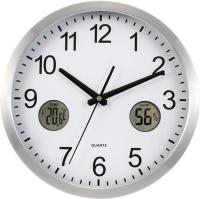 Wall clock, weather station