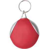 Keyring with fibre cloth