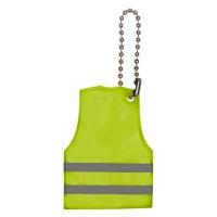 Keyring, reflective hanger "vest"