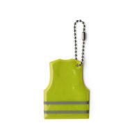 Keyring, reflective hanger "vest"