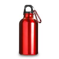 Sports bottle 400 ml with carabiner