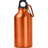 Sports bottle 400 ml with carabiner