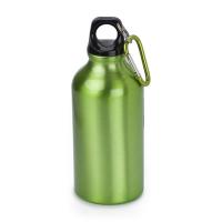 Sports bottle 400 ml with carabiner