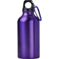 Sports bottle 400 ml with carabiner