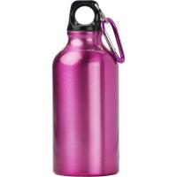 Sports bottle 400 ml with carabiner