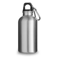 Sports bottle 400 ml with carabiner