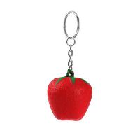 Keyring, anti stress fruit or vegetable