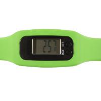 Wristband with pedometer