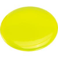 Button badge with safety pin