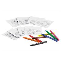 Colouring set, crayons
