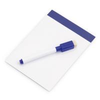 Magnetic writing board, marker with felt tip, eraser