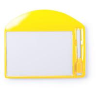 Writing board with marker and eraser