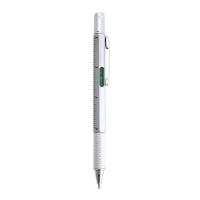 Multifunctional ball pen, ruler, spirit level, screwdriver