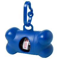 Waste bag dispenser for dog excrements