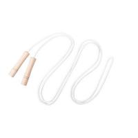 Skipping rope with wooden handles