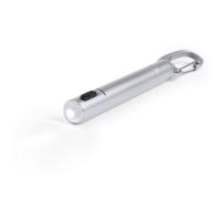 Torch 1 LED, ball pen and carabiner clip